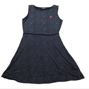Navy and white Polka-dot Holebrook Sweden dress